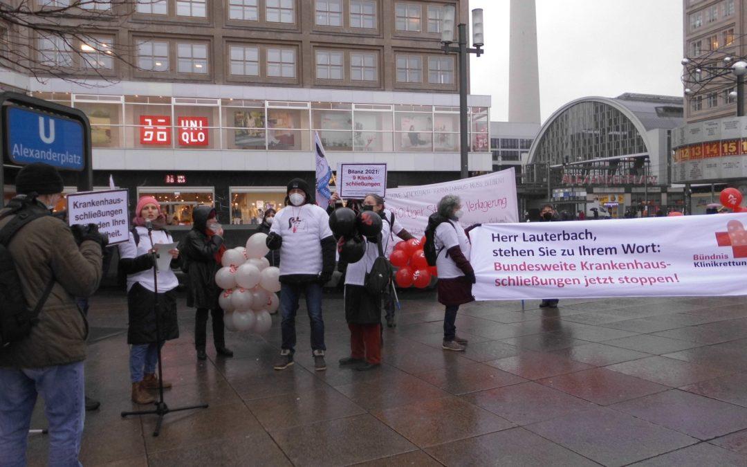 Aktion zum Tag der PatientInnen